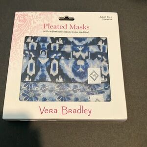 2 Pleated Vera Bradley Masks